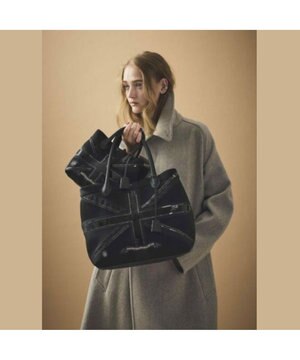  【魔法の様に軽い】マジックライト/ユニオンジャックキューブトート34cm