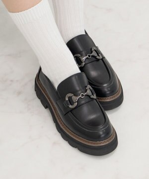  【Bridget Birkin】ダブルステッチビットローファー