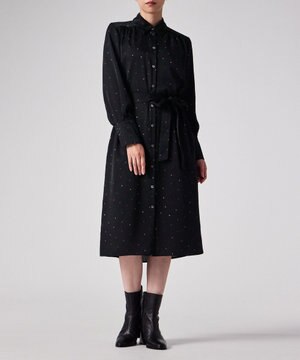  PS Stamp シャツワンピース