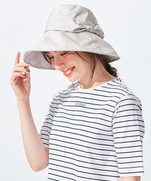 【撥水・UVカット】ワイドブリム ハット
