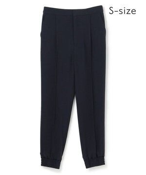  【洗える・S-size】SENTIER / バックサテンジョグパンツ