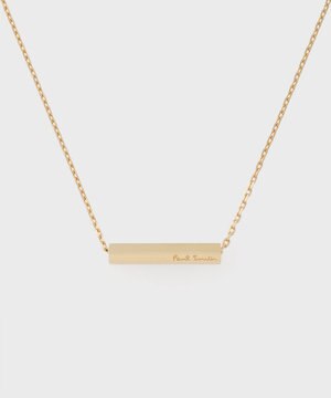  Logo Tube ネックレス