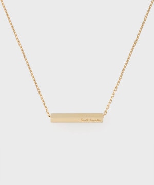 Logo Tube ネックレス