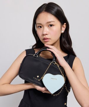 【八木アリサさん着用】WITH CLARISSE 2WAY NYLONBAG ミニボストンバッグ