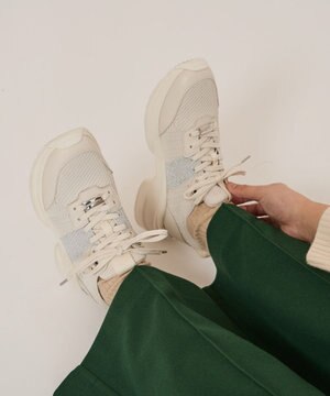 【VERY掲載 / 撥水 / 洗える】ボリュームソール スニーカー