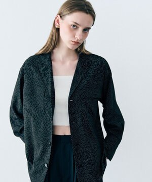 ドットプリント シャツ