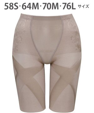  ガードル フルロング丈 【スリムアップパンツ】 はいて歩いてエクササイズ KQ0823 ウイング／ワコール