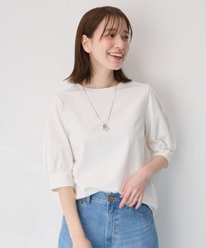 パフスリーブカットソー
