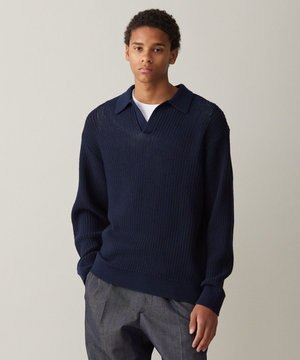  メッシュ ニットポロ [24年春夏商品]