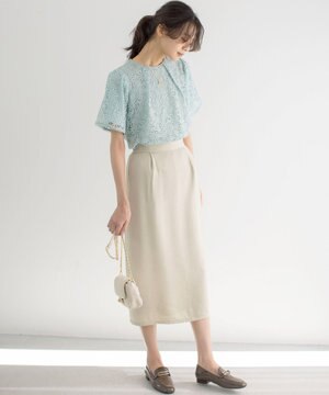  グロッシーツイルタイト スカート