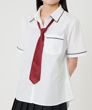  【SCHOOLITEM】スクールパイピングシャツS/S