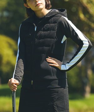  ハイブリット中綿ベスト ZHG-W4A 4b 82876 ゴルフウェア