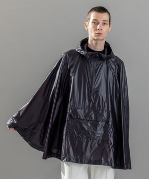  新素材【撥水/超軽量/パッカブル仕様】ライトリップストップ ポンチョ