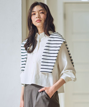 ANYクロップドシャツ