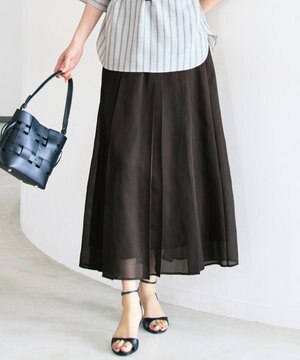  【カタログ掲載】オーガンジープリーツ スカート