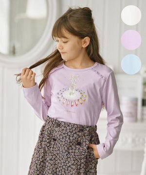  【110-140㎝】プリマパレット Tシャツ