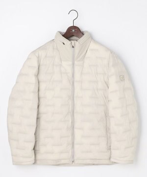  【ストレッチ/中綿/軽量/インフード】2WAYストレッチパテッドブルゾン　26SSモデル