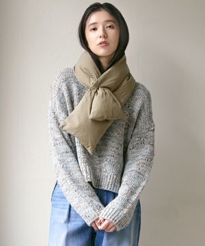  【SLOW/一部店舗限定】カラーミックススラブ ニット