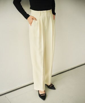  2タックセンタープレスパンツ