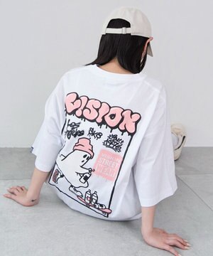  【ユニセックス着用ITEM】別注VISIONグラフィックT（SS）