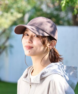  【新色追加】深さ選べるUVツイルキャップ(かなり深め) つば遮光／洗える／接触冷感／サイズ調整可能