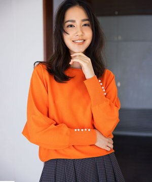  【洗える・6色展開】Elenaドルマンニット プルオーバー