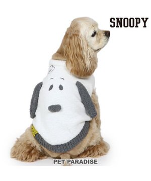  スヌーピー  フェイス ニット 中型犬