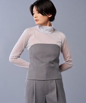 【手洗い可】グラシエウォーム ビスチェ（uncrave STANDARD）