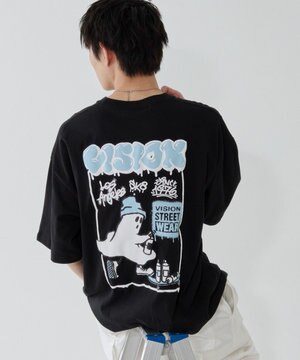  【ユニセックス着用ITEM】別注VISIONグラフィックT（SS）