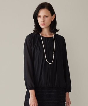  【洗える】ロイヤルシフォン ブラウス