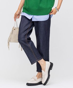 23区DENIM ワイドテーパード パンツ