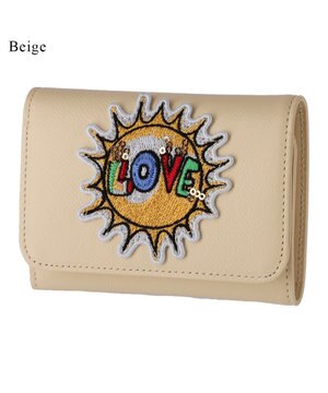  ラブワッペン 3つ折り財布