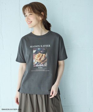  【MAISON KAYSERコラボ】フォトプリント半袖Tシャツ