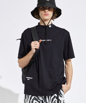 【UVカット / 吸水速乾 / 伸縮性抜群】【MEN】NEW バックメッシュモック T