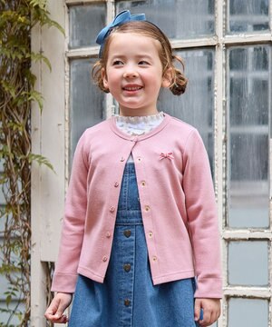  音符ボタンカーディガン