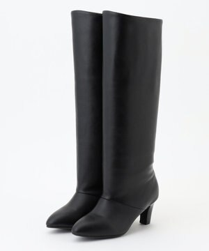  ワイドロングブーツ