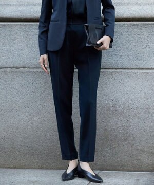  【UVカット・防シワ・速乾・洗える】Fiedテーパードパンツ