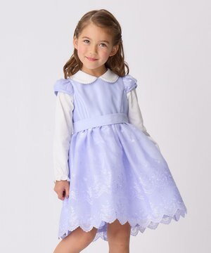  バックサテンシャンタン ドレス