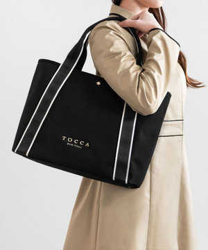 BICOLOR HANDLE CANVASTOTE L キャンバストートバッグ L