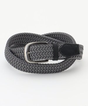  【イタリア素材・ストレッチ・日本製】 ストレッチミックスブレイズ ベルト