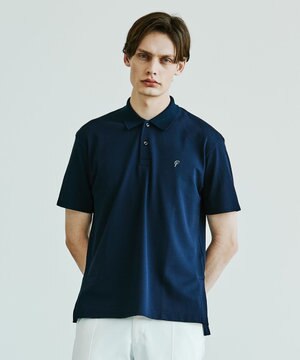 安心の日本製【MEN】【23Fondation/WEB&一部店舗限定】半そで ポロシャツ