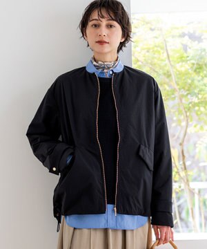  ライトパディング ノーカラー アウター