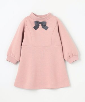  【90-100cm】リボンタイ ワンピース