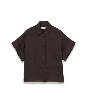  ラミーボイル　ショートスリーブブラウス　JUSTI