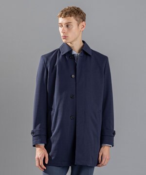  エアジャガードジャージー　ステンカラーコート