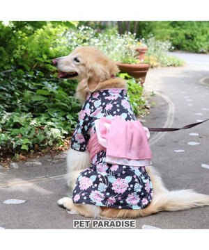 犬 服 浴衣 【小型犬】 紫陽花柄 桃 / PET PARADISE | ファッション