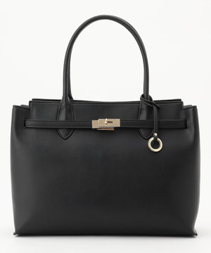 【A4対応・通勤】ベルトデザイントート バッグ