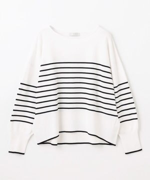 バスクボーダーニットプルオーバー