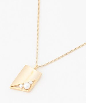  ウェーブメタルネックレス