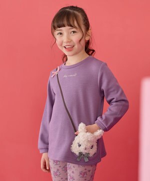  裏シャギー ポシェット トレーナー